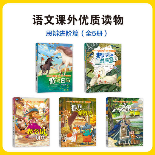 中国获奖儿童文学名家名作素养积累篇/进阶篇（全五册）含：张秋生、孙幼军、金波、冰波等著名作家作品！ 商品图7
