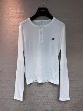 女款logo长袖T恤ba008