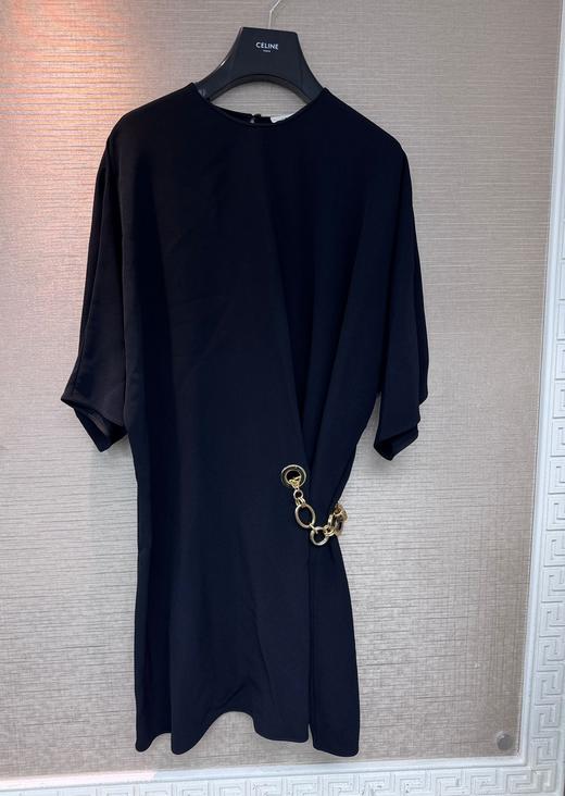 女款链条装饰连衣裙he008 商品图0