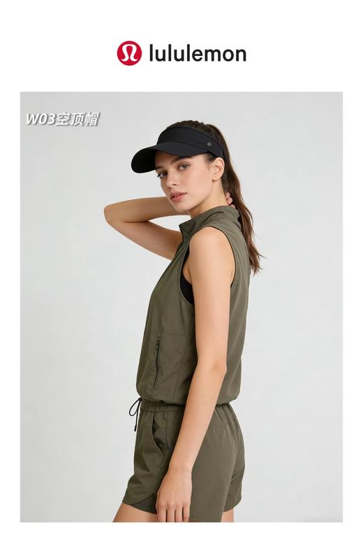 F041504夏季新款加长帽檐速干网眼轻便情侣款防嗮吸汗空顶帽 商品图13