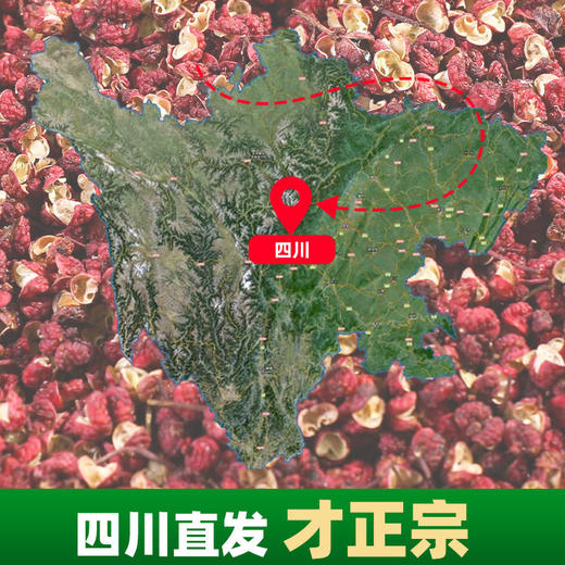 正宗四川汉源红花椒 特麻特香 开口率99% 商用 大红袍 红麻椒颗粒 商品图3