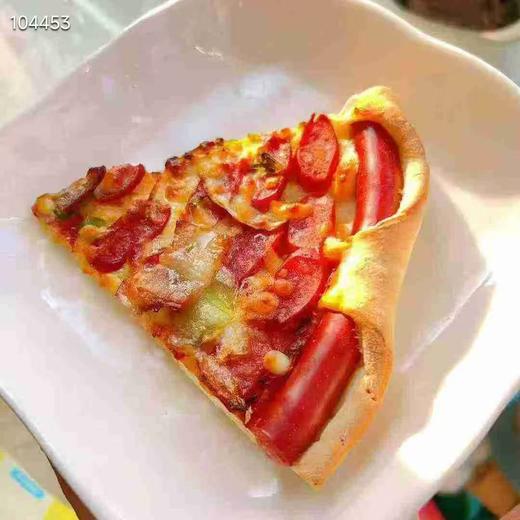 周四取货：【小黄象卷边披萨】一个100克，独立切角，方便不浪费。 商品图2