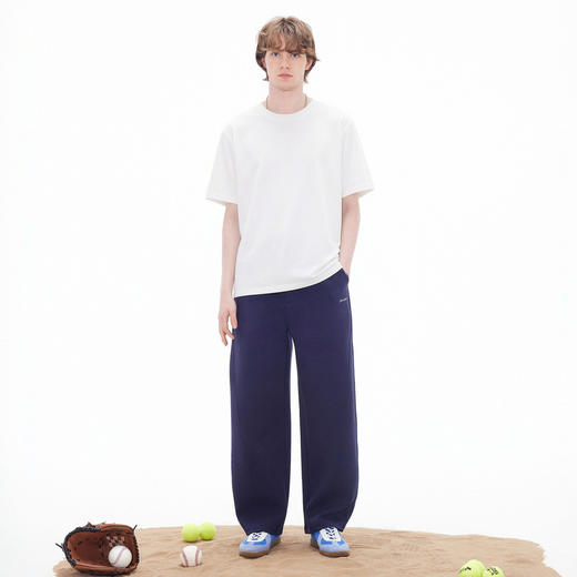 gxgjeans男装 多色基础纯色速干简约圆领短袖T恤男生 26夏新品 商品图4