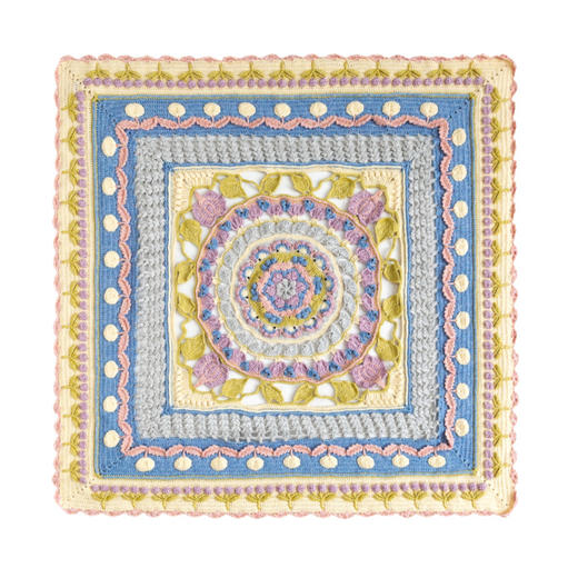 苏苏姐家秋日絮语毯手工DIY编织钩针家居盖毯毛线团材料包 商品图4