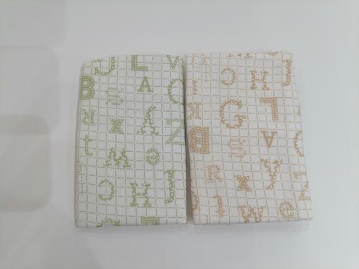 拉比配饰配饰绵纱方巾30*30（2条装）B8LQGCE22002 商品图0