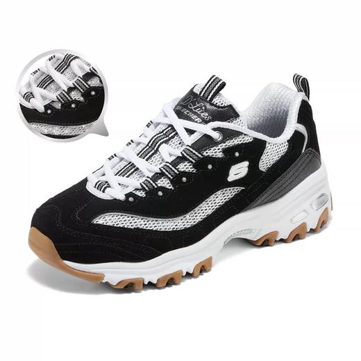 【5.7折】7楼斯凯奇Skechers 女款四季款黑白百搭熊猫鞋150729-BKW吊牌价699元现价399元 商品图2
