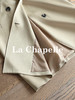 专柜实拍【极简大气！】拉夏贝尔/La Chapelle宽松廓形气质翻领双排扣轻奢高级感中长款过膝腰带风衣 商品缩略图6