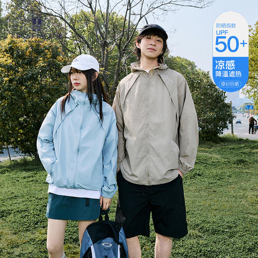 行走的“紫外线防护盾”！轻薄凉感！英国品牌赛艇俱乐部 REGATTA CLUB 情侣山系户外防晒衣 UPF50+ 冰丝面料 防晒不闷热 RC26YF2502 商品图8