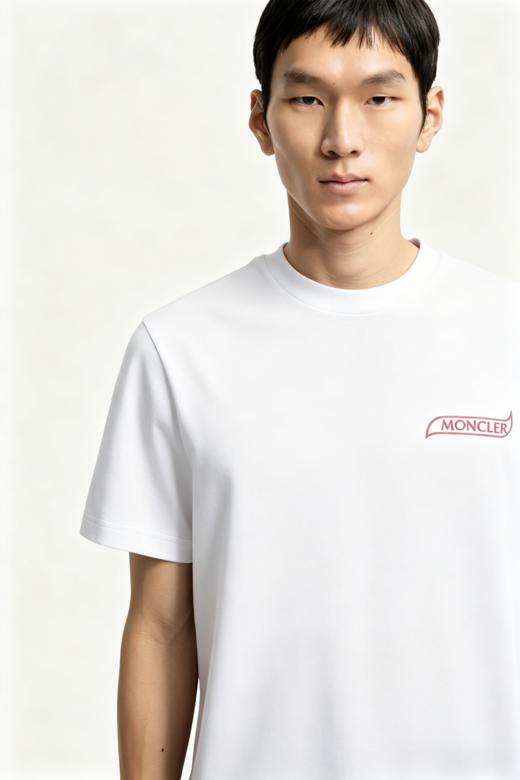 M.K 26新款徽标印花 双纱圆领短袖T恤 TX643 商品图1