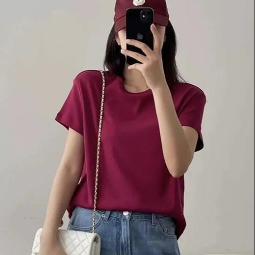 火龙果色T恤 ，温柔又显贵，黄皮闭眼冲（3-5天发货） 商品图11