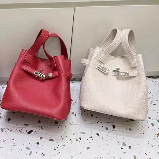 荔枝纹高级感水桶包-纪念日百货门店同款171394075 商品图3