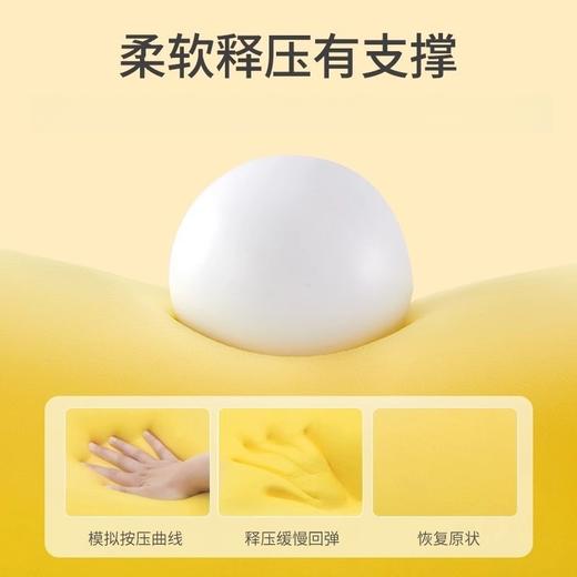 【凉感针织面料、立体支撑不塌陷】办公室午休冰丝午睡枕趴睡枕学生趴趴枕小枕头腰靠枕儿童抱枕海绵.TA 商品图3