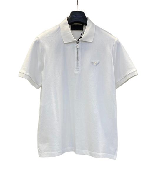 男款半拉链短袖Polo衫ba020 商品图0