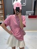 MLB短袖宽松男女情侣同款圆领洋基队休闲百搭印花T恤 商品缩略图1