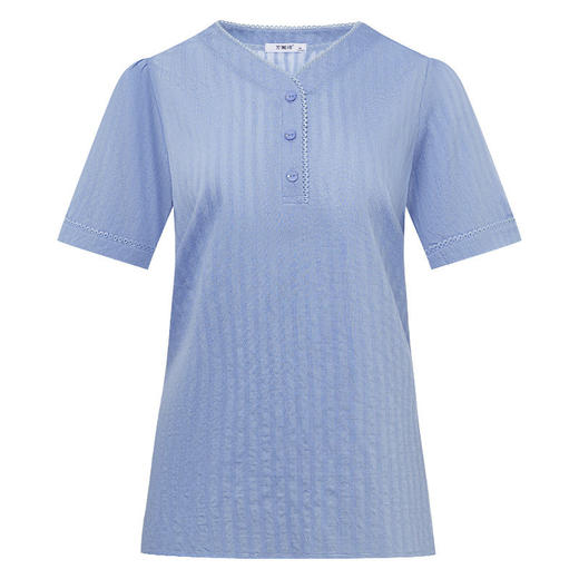 短袖衬衫女2026新款夏季宽松大码衬衣时尚休闲t恤衫薄款女士上衣 商品图4