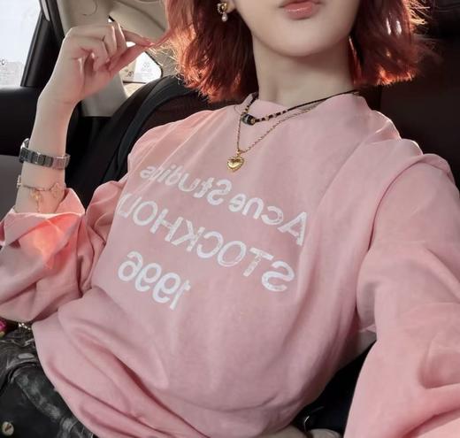 谁还没有这件acne！颜色敲好看的做旧磨破长袖T恤！ 商品图9