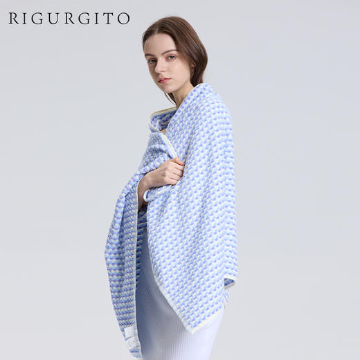 RIGURGITO Circle系列40⽀专利丝柔纺提花工艺浴巾 商品图9