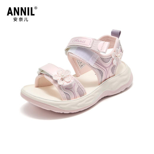 ANNIL/安奈儿童鞋女童夏季大凉凉鞋儿童鞋子百搭沙滩童鞋HG6206838 商品图3