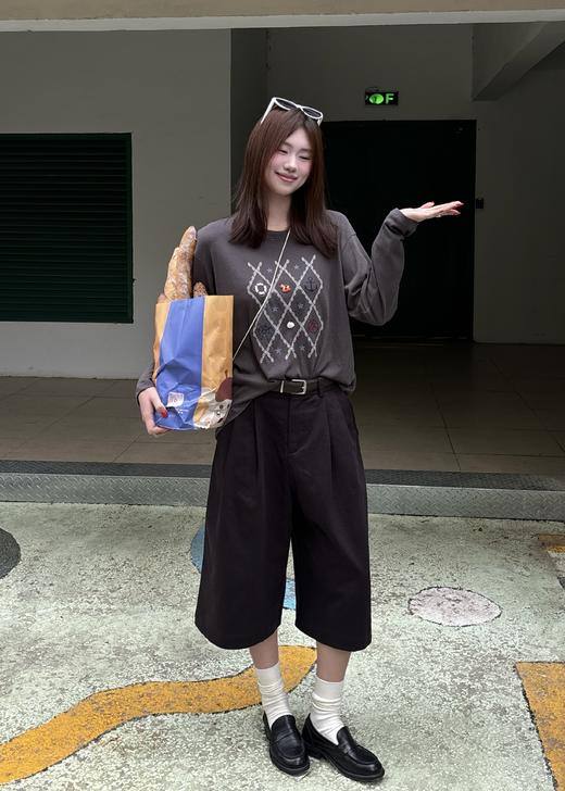 【门店同款】ENJOY夏季波米风长袖T 171493381 商品图2