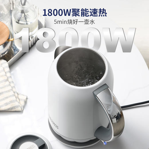 膳魔师 全水路纯钛大容量电热水壶1.7L 商品图6