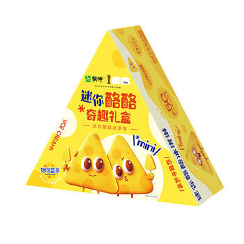 蒙牛迷你酪酪奶酪牛乳味冰淇淋礼盒20g×40支 雪糕奶糕冷饮 商品图2