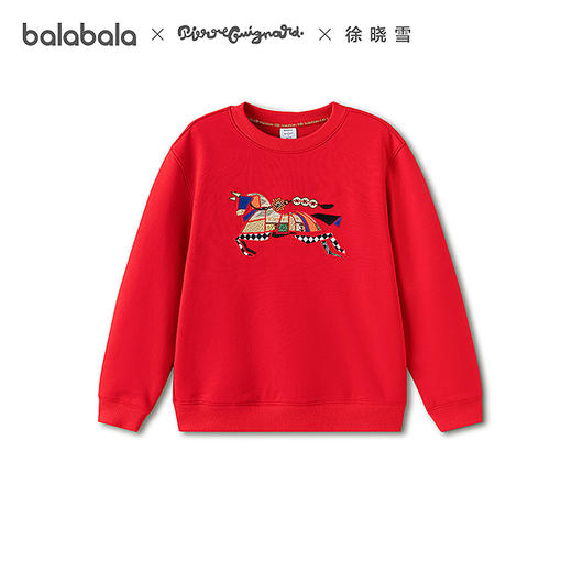 【商场同款】巴拉巴拉童装儿童卫衣长袖男女童2026新款春新年上衣 商品图4