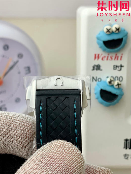 欧米茄VS海马150米系列 绿松石 6点位日历 Aqua Terra 150米腕表 8900一体机 胶带款 男士腕表 表径41mm 商品图4