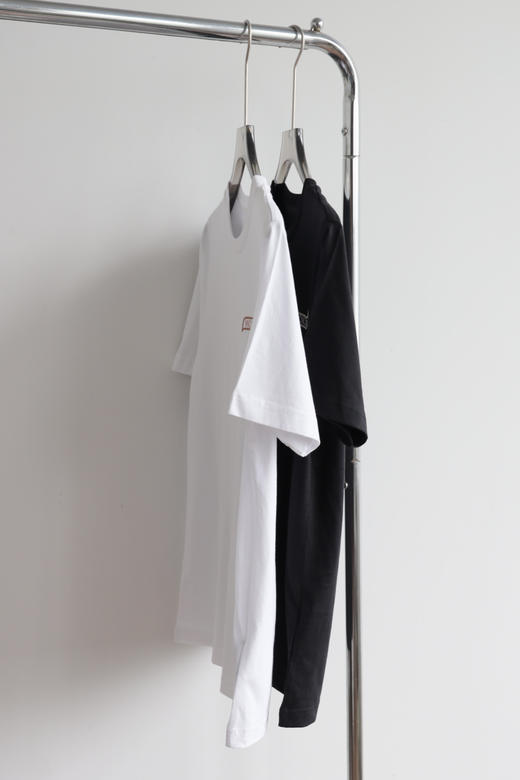 M.K 26新款徽标印花 双纱圆领短袖T恤 TX643 商品图4