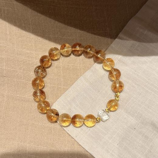 ARSIS｜晶石系列 聚财能量 · 黄塔晶串珠手链 商品图3