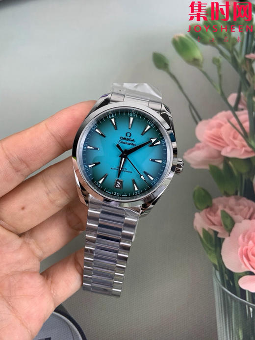 欧米茄VS海马150米系列 绿松石 6点位日历 Aqua Terra 150米腕表 8900一体机 男士腕表 表径41mm 商品图2
