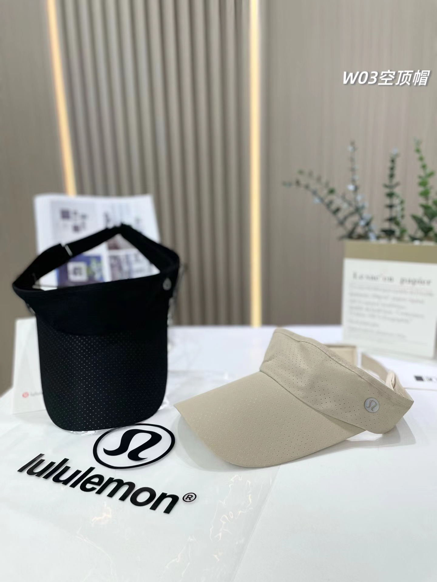 F041504夏季新款加长帽檐速干网眼轻便情侣款防嗮吸汗空顶帽