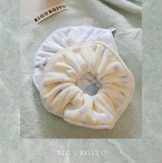 RIGURGITO 便携吸水⼲发发圈2个装 商品图1
