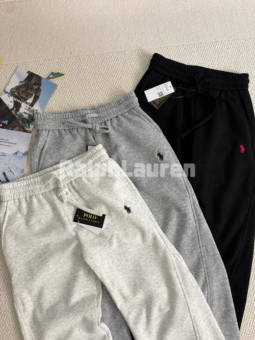 拉夫家春季新款纯棉廓形宽松弯刀休闲卫裤 商品图1