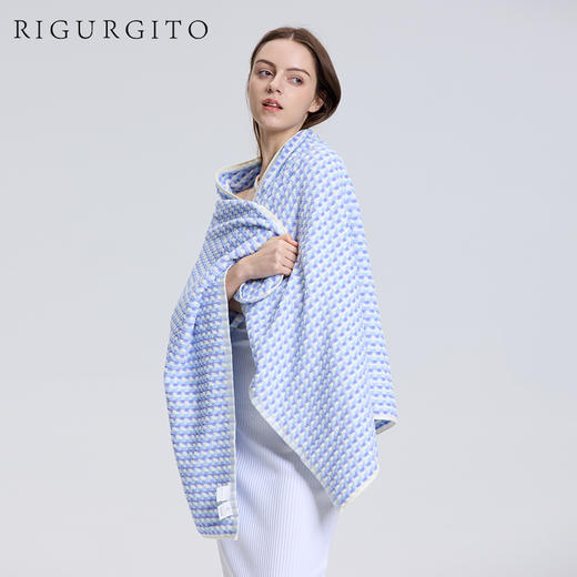 RIGURGITO Circle系列40⽀专利丝柔纺提花工艺浴巾 商品图8