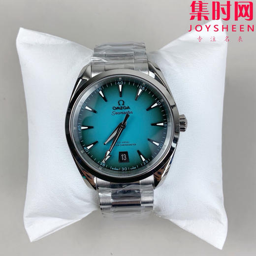 欧米茄VS海马150米系列 绿松石 6点位日历 Aqua Terra 150米腕表 8800一体机 表径38mm 中性腕表 男女皆可佩戴 小手腕福音 商品图1