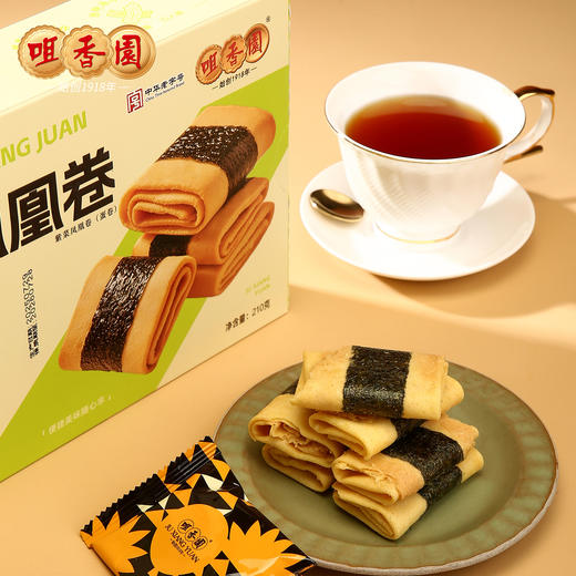 咀香园【黄油紫菜凤凰卷】210g 商品图2