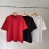 人手款！重磅渠道   row三色t  基础款短款T恤  宽松小短款高克重洗水面料 商品缩略图0