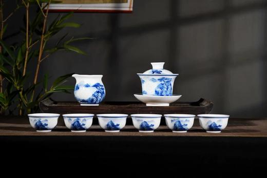 青花玲珑茶具套组 商品图1