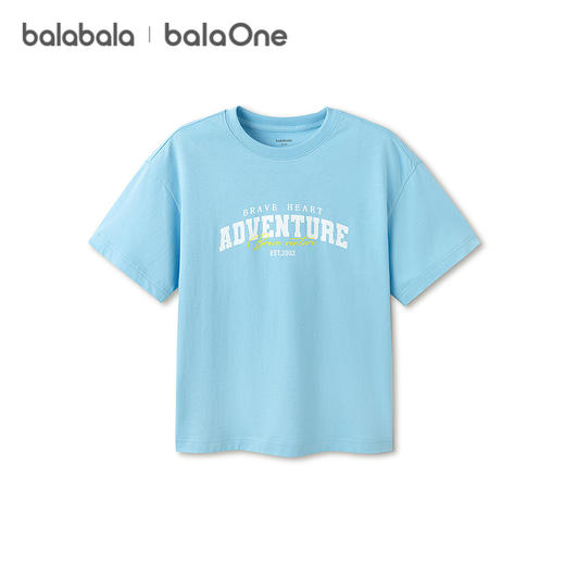 【balaOne】巴拉巴拉童装儿童短袖t恤男女童2026新款夏装亲肤上衣 商品图4