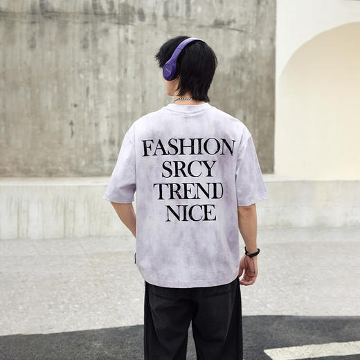 【新品上新】HX 夏季圆领短袖T恤C102620080102 商品图3