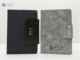 武大商务搭扣笔记本插笔本（不含笔）