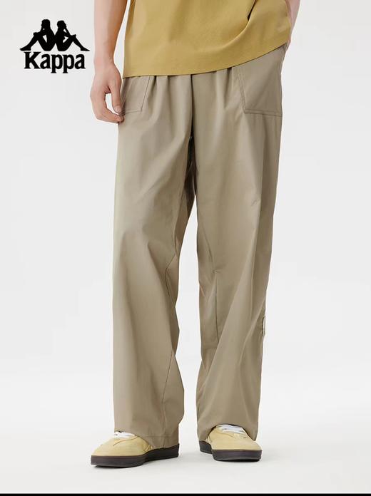 MJ/Kappa卡帕背靠背运动长裤男夏季新款宽松直筒裤休闲工装裤子男士 商品图0