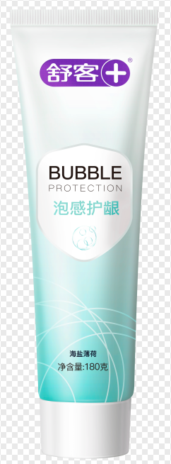 舒客泡感植萃护龈牙膏180g