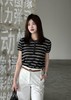 【门店同款】ENJOY夏季Polo领条纹针织 171493292 商品缩略图0