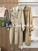 专柜实拍【极简大气！】拉夏贝尔/La Chapelle宽松廓形气质翻领双排扣轻奢高级感中长款过膝腰带风衣 商品缩略图0