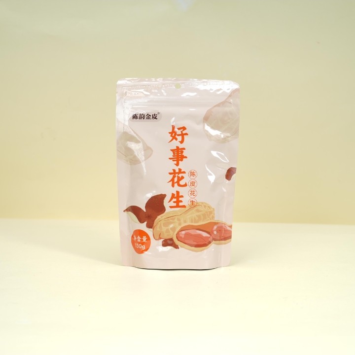 陈韵金皮丨好事发生·陈皮花生分享装150g（食品开封，不退不换）