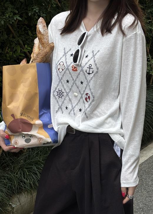 【门店同款】ENJOY夏季波米风长袖T 171493381 商品图1