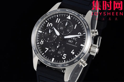 BLS万国新款飞行员计时系列 黑武士 飞行员计时双历 F1马石油车队 AMG马石油绿 7750机 男士腕表 表径41.1mm 精益求精 商品图1