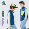 vonbonkids 童装2026新款山系户外露营泡泡格巴塔撞色马甲 S07C26021 商品缩略图2