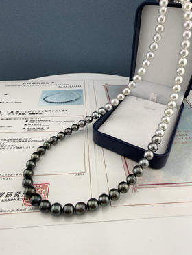 【挚友限定】60cm熊猫配色四季彩串珠项链